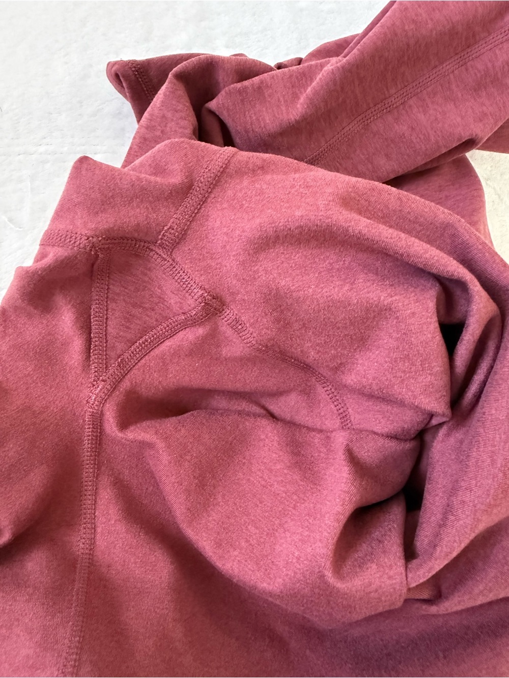 Vuori Daily Legging Heathered Mauve High Rise Yoga Pants Small - Picture 8 of 10
